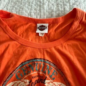 Harley-Davidson Orange Graphic T-Shirt